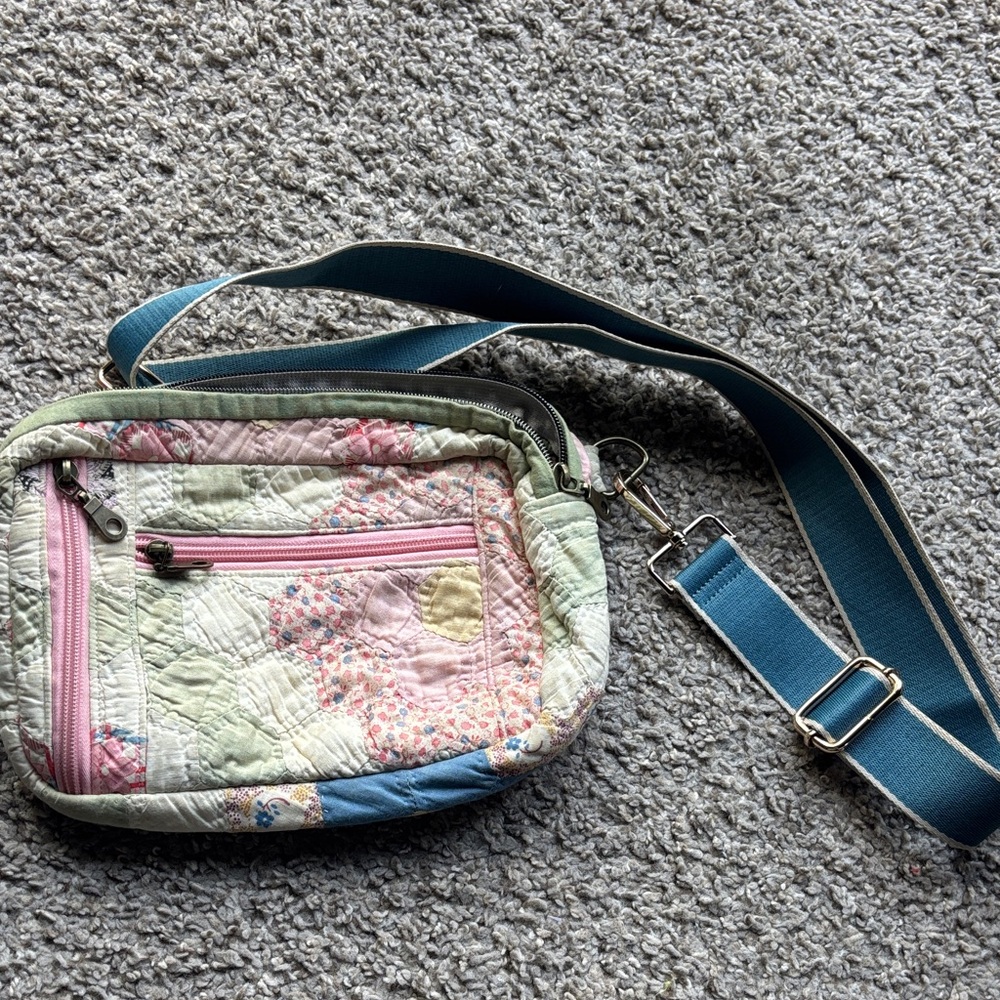 Patchwork Crossbody Fanny Bag